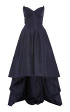 Zac Posen Ruched Strapless Dress