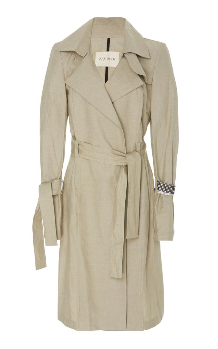 Daniele Carlotta A-line Trench Coat