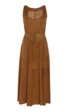 Ralph Lauren Suede Midi Dress