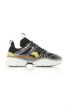 Isabel Marant Kindsay Leather-paneled Low-top Sneakers