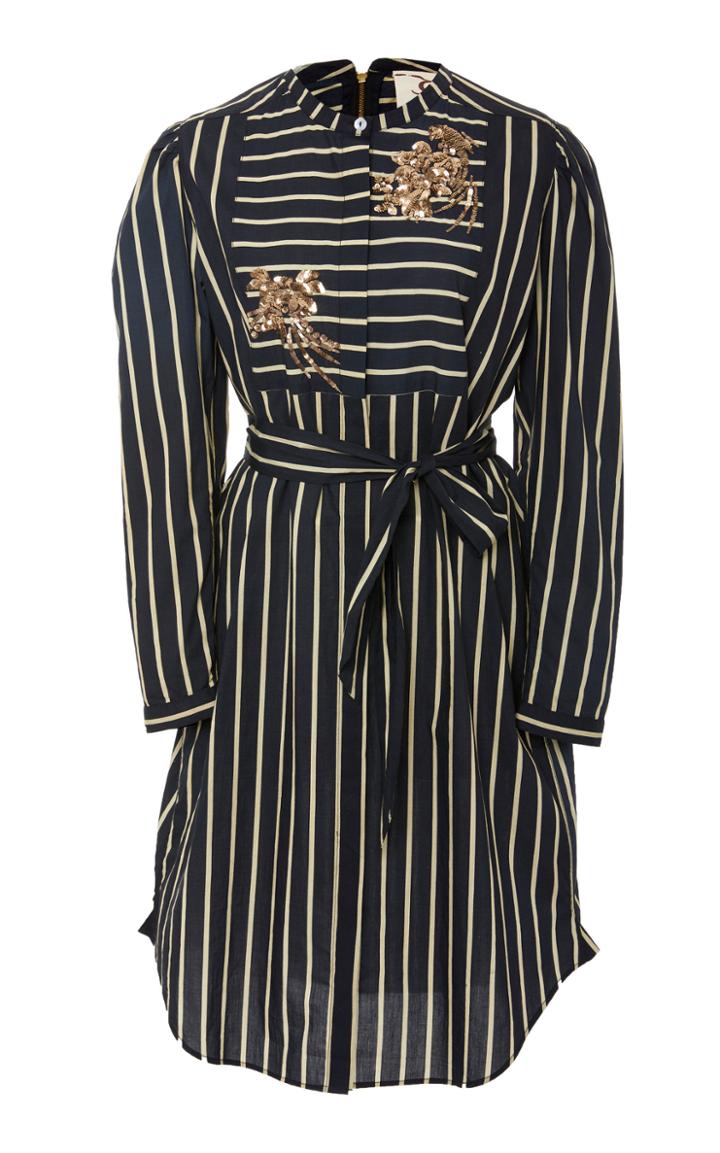 Figue Perine Cotton Long Sleeve Dress