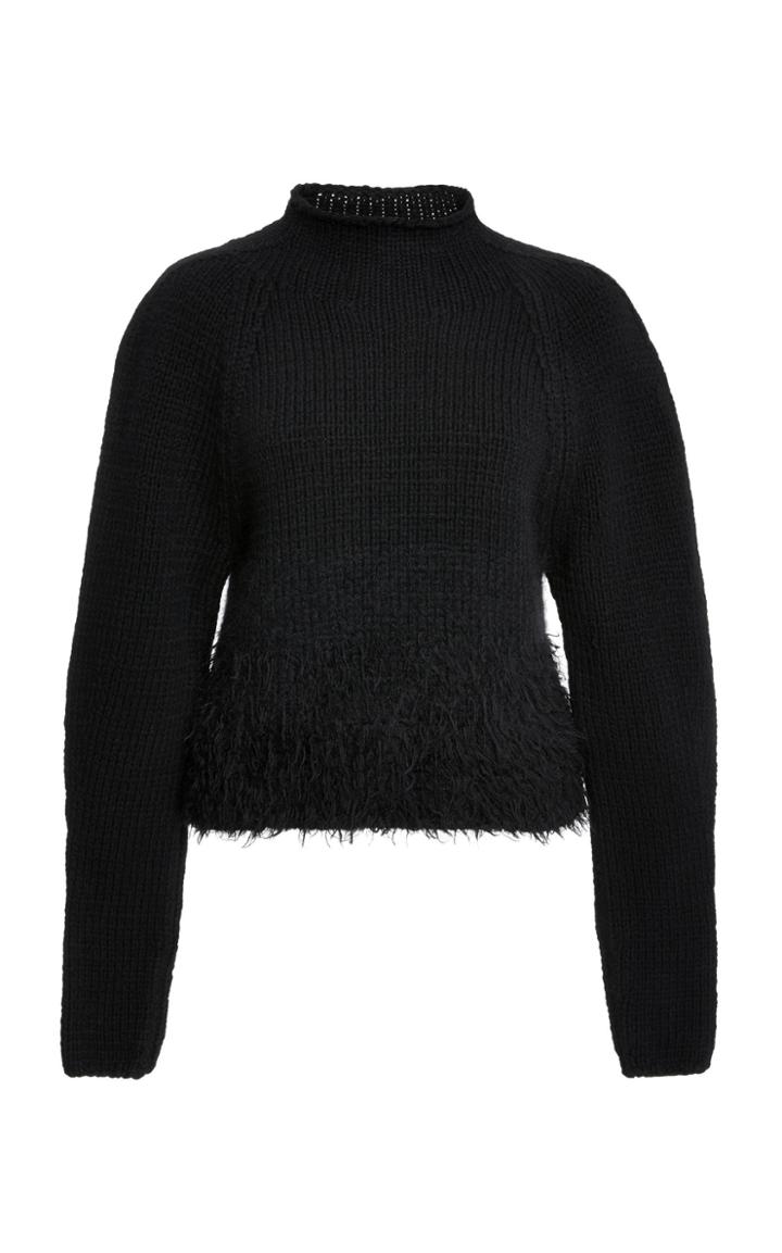 Marina Moscone Funnel Neck Sweater