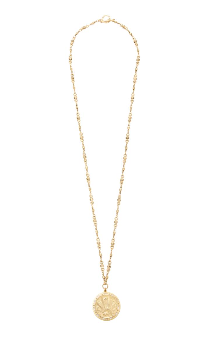 Brinker & Eliza Karma 24k Gold-plated Pendant Necklace