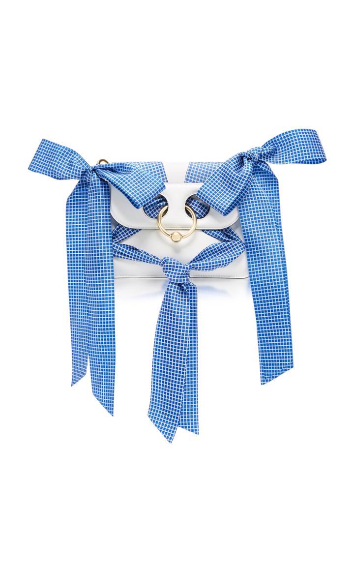 Jw Anderson Pierce Mini Ribbon Leather Bag
