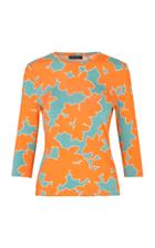 Moda Operandi Stine Goya May Floral 3/4 Sleeve Top Size: Xxs