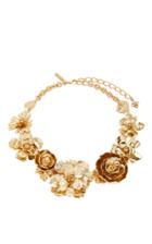 Oscar De La Renta Bold Flower Necklace