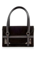 Tomas Maier Suede Shoulder Bag