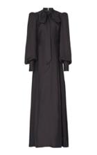 The Vampire's Wife Pussy Bow Maxi Dress Size: 10