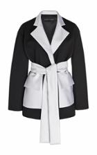 Moda Operandi Michael Lo Sordo Oversized Bonded Crepe Blazer Size: 6