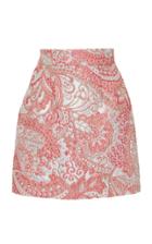 Dolce & Gabbana Floral Brocade Mini Skirt