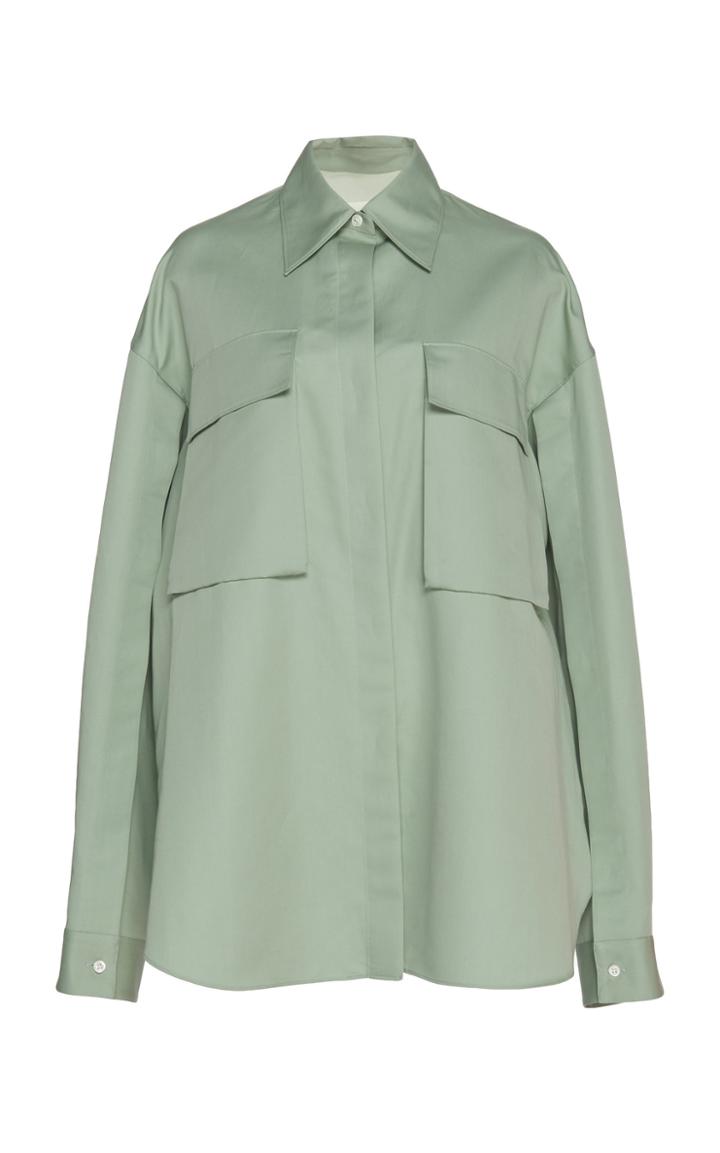 Cyclas Flap Pocket Cotton-blend Top