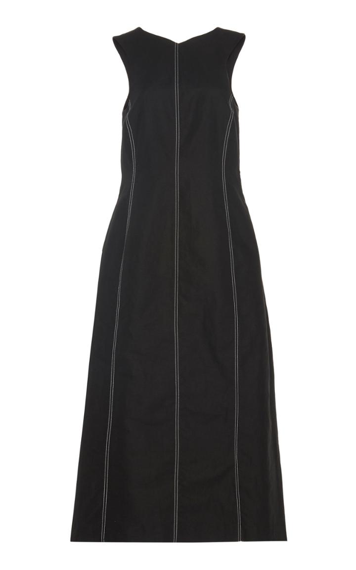 Moda Operandi Low Classic Stitch Cotton Sleeveless Dress Size: S