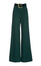 Moda Operandi Sergio Hudson Outkast Wool Crepe Wide Leg Pleated Trouser