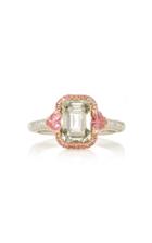 Martin Katz Fancy Dark Gray Emerald Cut Diamond Ring