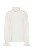 Philosophy Di Lorenzo Serafini Crepe De Chine Blouse