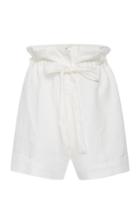 Nili Lotan Mora Linen Shorts Size: Xs