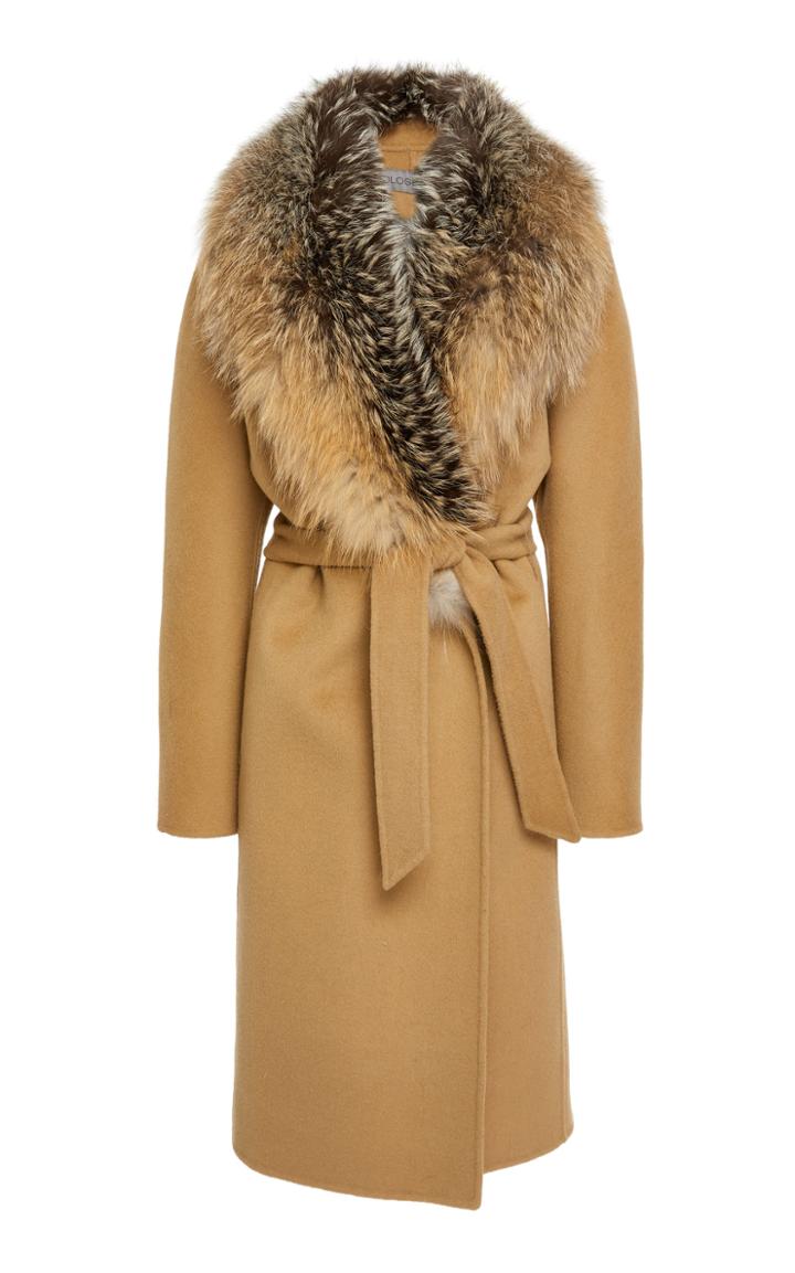 Pologeorgis The Georgina Wool Wrap Coat