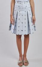 Moda Operandi Elie Saab Jacquard Short Skirt