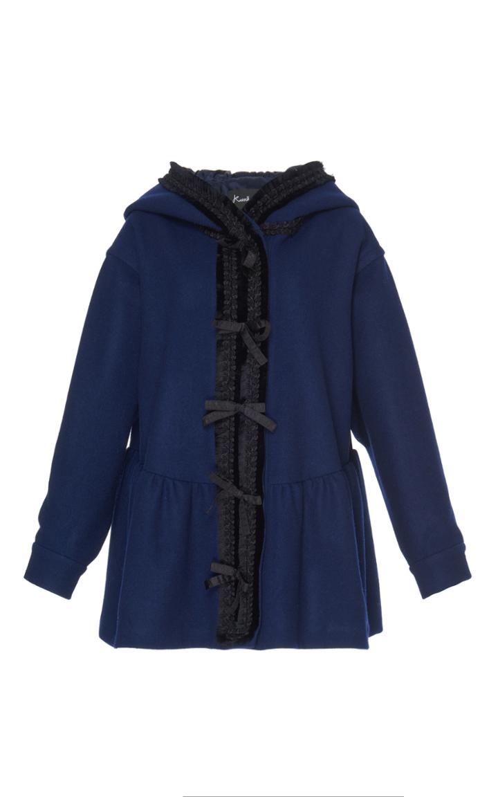 Rossella Jardini Hooded Cape Coat