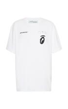 Off-white C/o Virgil Abloh Printed Cotton-jersey T-shirt Size: S