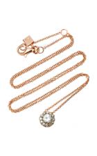 Selim Mouzannar Pendant In Pink Gold Set With Diamonds