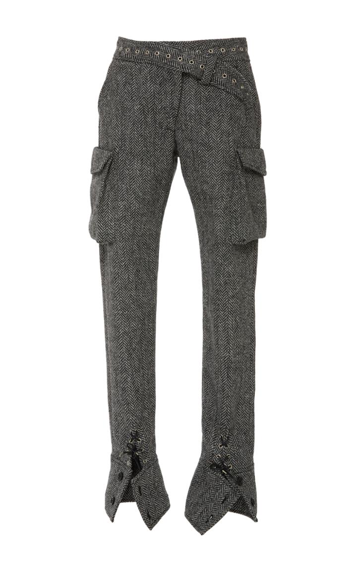 Monse Herringbone Cargo Pant