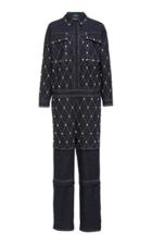 Alena Akhmadullina Studded Denim Overalls