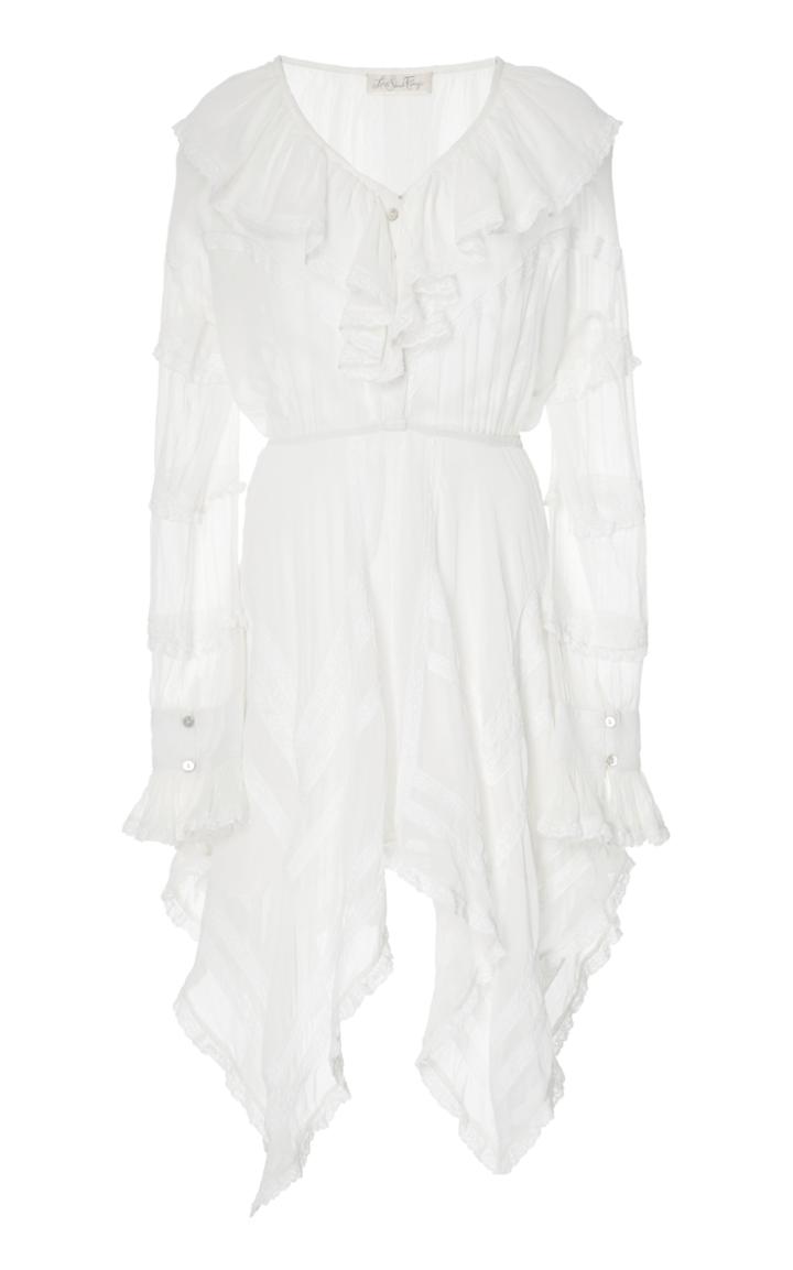 Loveshackfancy Blair Mini Ruffle Dress