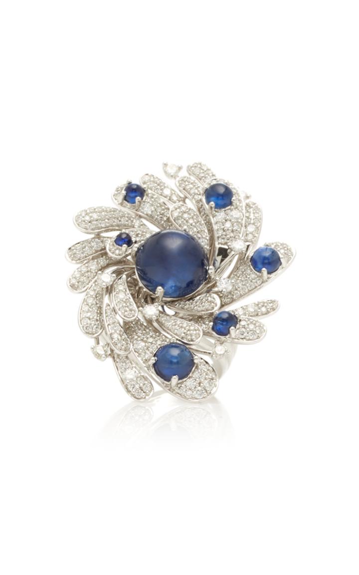 Hueb Oceanum Sapphire Ring