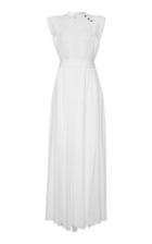 Philosophy Di Lorenzo Serafini Pleated Embroidered Dress