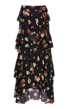 Moda Operandi Libertine Nina Simone Floral Ruffle Skirt Size: Xs