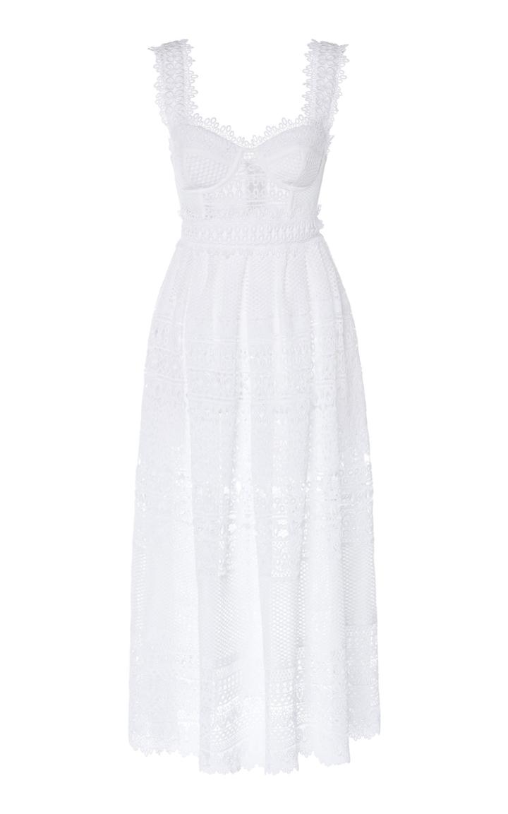 Moda Operandi Ralph & Russo Corset Anglaise Maxi Dress Size: 34