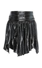Isabel Marant Kira Draped Silk-blend Skirt