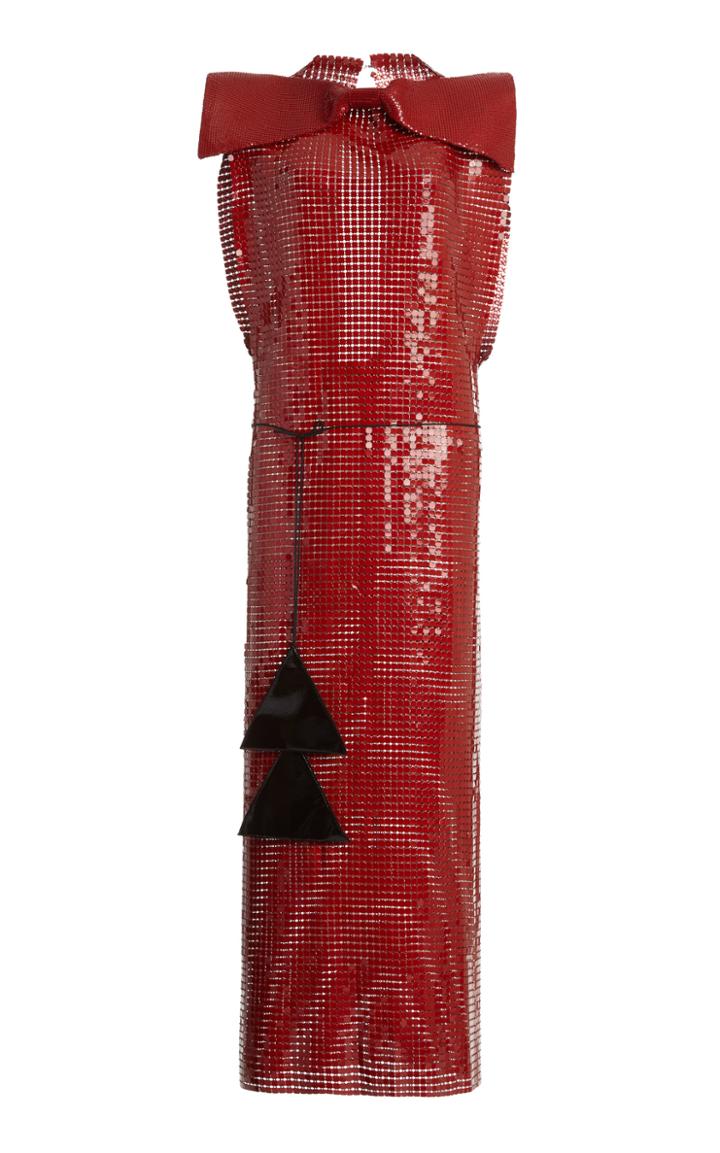 Moda Operandi Christopher Kane Chainmail Bow Dress