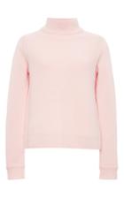 Tabula Rasa Pink Wool Cashmere Elbrus Cropped Sweater