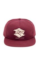 Rhude Logo-embroidered Cotton-twill Baseball Cap