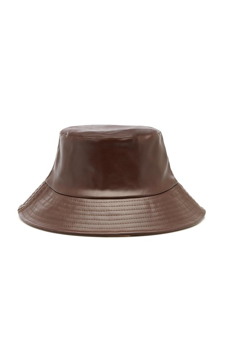Avenue Lotti Faux Leather Bucket Hat