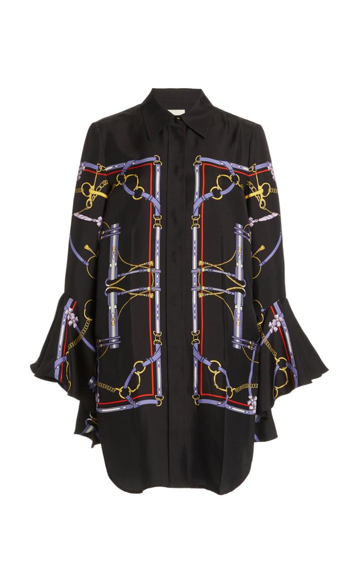 Moda Operandi Khaite Ascher Printed Silk Top
