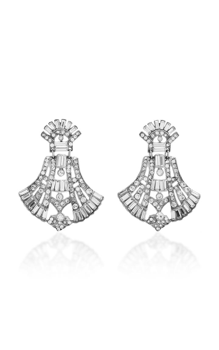 Ben-amun Deco Crystal Earrings
