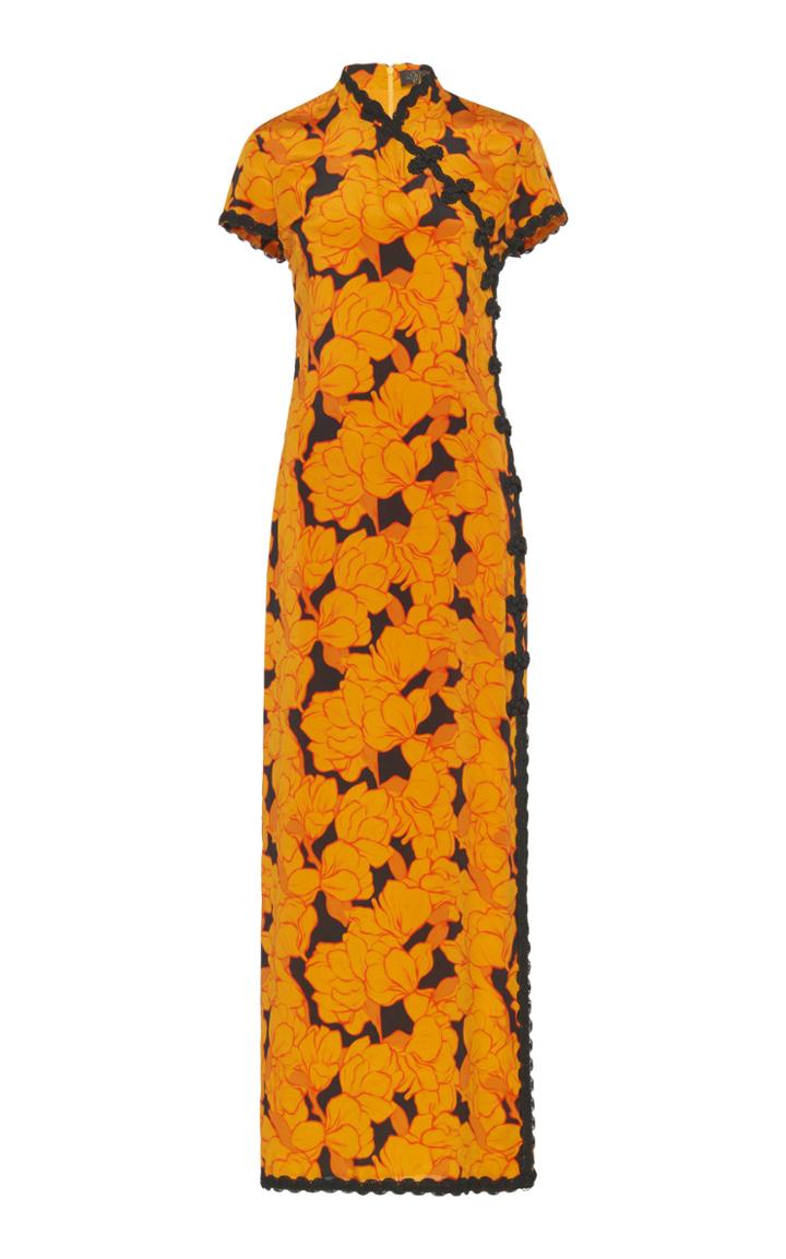 De La Vali Suki Long Midi Dress