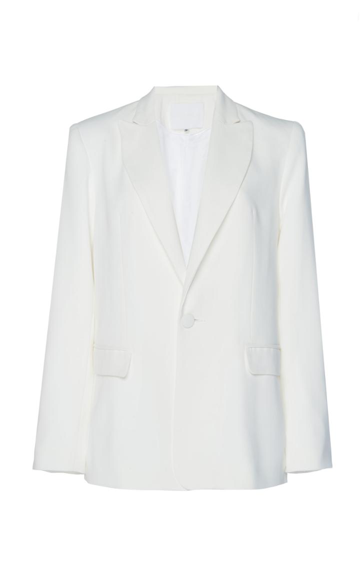 Costarellos Tailored Crepe Blazer