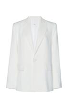 Costarellos Tailored Crepe Blazer