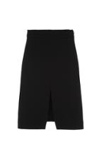 Courrges Midlength Front Split Skirt