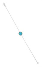 Mindi Mond Turquoise Old Cut Diamond Anklet