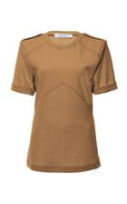 Max Mara Parole Embellished Cotton-jersey T-shirt