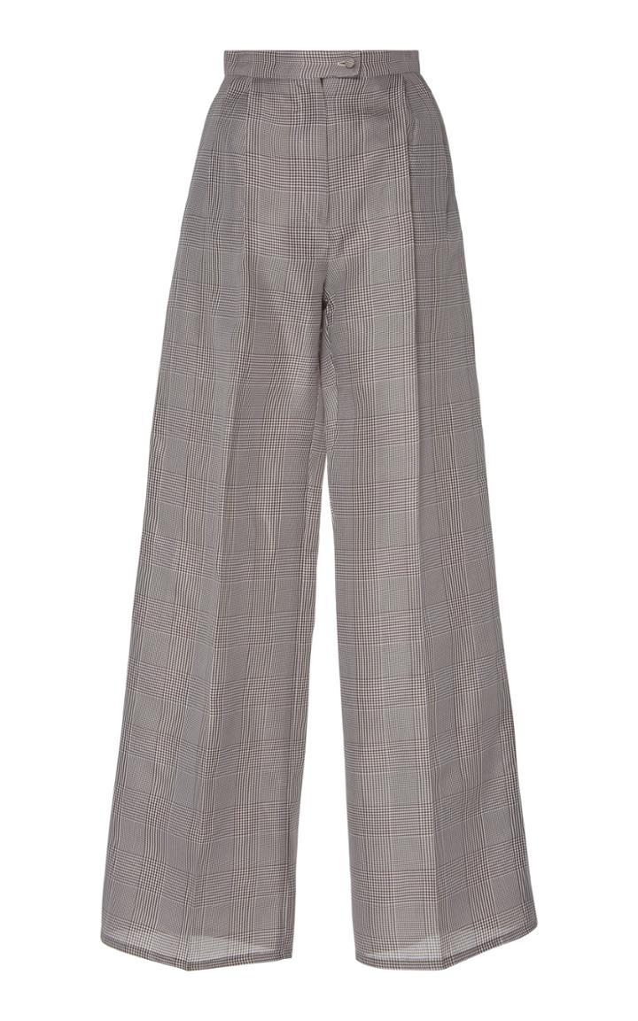 Sandra Mansour Chocolat High Waisted Trouser