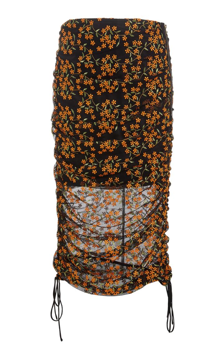 Moda Operandi Significant Other Mila Ruched Georgette Skirt