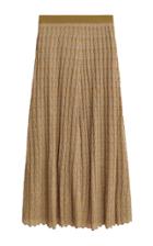 Moda Operandi By Malene Birger Donax Pointelle-knit Maxi Skirt