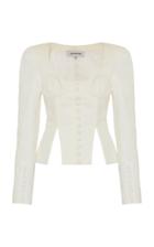 Moda Operandi Lado Bokuchava Corset-inspired Cotton Jacket Size: S