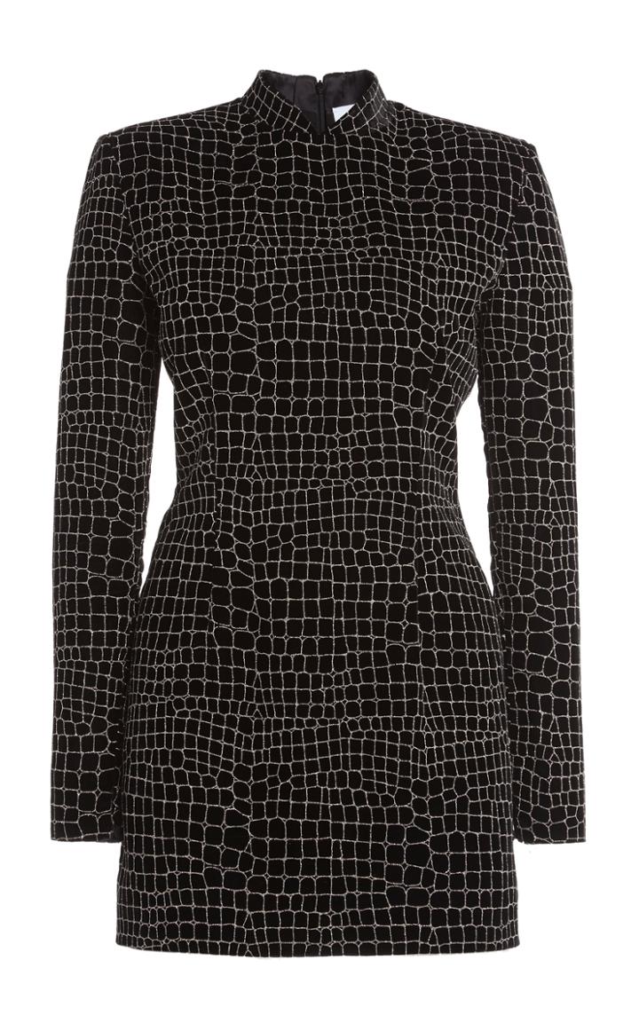 Moda Operandi Redemption Croc-printed Mini Dress
